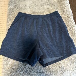 lululemon athletica Men's Navy Athletic Shorts